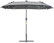 Guarda-sol de Jardim – Modelo Trento – 295x150x219 – Proteção Solar