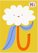 Póster Hi Flower 01