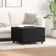 Mesa de Café vidaXL Carvalho Preto 60x60x38 cm Madeira Injetada