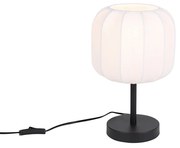 Candeeiro de mesa Japandi preto com branco - Madleine Japandi