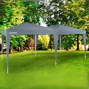 Tenda jardim dobrável 3x6m Proteção UV 50+ festas, eventos, feiras com saco antracite