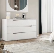 Cómoda IGOR (120cm | Personalizavel) - Branco, Lacado / MDF