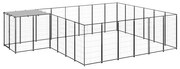 Canil 12,1 m² aço preto