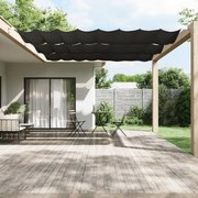 vidaXL Toldo vertical 140x420 cm tecido oxford antracite