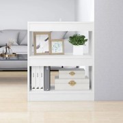vidaXL Estante/divisória 60x30x72 cm branco