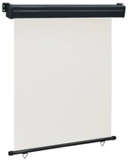 vidaXL Toldo lateral para varanda 145x250 cm cor creme
