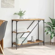 vidaXL Aparador Madeira Antiga 88,5 x 30 x 75 cm Madeira processada