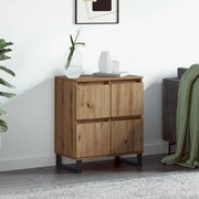 vidaXL Buffet Carvalho Artesanal 60 x 35 x 70 cm