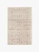 Tapete artesanal de pelo curto com ornamentos Rosalie