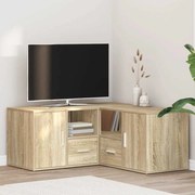 vidaXL Armário de canto 160x40x45 cm derivados madeira carvalho sonoma