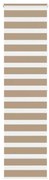 vidaXL Cortina de zebra 60x200 cm largura do tecido 55,9 cm poliéster
