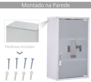 Armário Moderno – Modelo Dijon – 30x18x50 – Armazenamento Vertical – B
