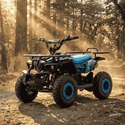 Moto 4 para crianças Gasolina 50cc ATV Explorer Azul