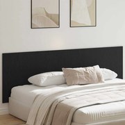 vidaXL Cabeceira Carvalho Preto 240 x 1,5 x 80 cm Madeira processada