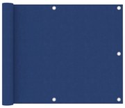 Tela de varanda 75x600 cm tecido Oxford azul