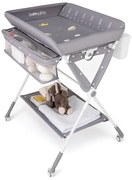 Trocador portátil para bebês com altura ajustável em 3 níveis - bege