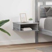vidaXL Mesa-de-cabeceira 2 pcs Cinza Sonoma 40 x 31 x 15 cm
