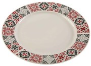 Plat Bord Versa Grená Porcelana