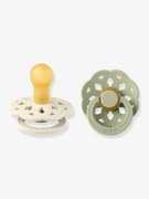 Lote de 2 chupetas BIBS Bohème, tamanho 1, dos 0 aos 6 meses bege