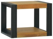vidaXL Armário de parede p/ casa de banho 45x45x35 cm teca maciça
