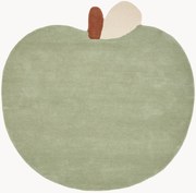 Tapete artesanal para crianças Apple