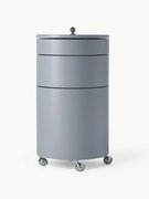 Gaveteiro redondo com rodas Barboy, Design Verner Panton