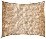 Rede de camuflagem com saco de arrumação 618x512 cm areia