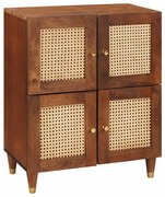 vidaXL Buffet Castanho 60 x 33.5 x 75 cm