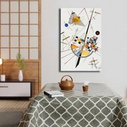 Tela Decorativa 4570KANDINSKY034 – Multicolor – 45 x 70 cm