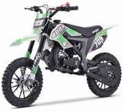 MINI MOTO PARA CRIANÇAS MiniCross Roan 709 gasolina 49cc 4.5CV 2024 VERDE