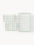 Cestos em metal The Baskets, conjunto de 3