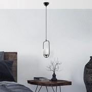Chandelier Skew – Preto – 20 cm x 171 cm