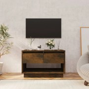 vidaXL Móvel p/ TV 70x41x44 cm derivados de madeira carvalho fumado
