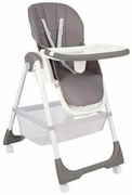 Cadeira refeições bebé até aos 3 anos ou até 15 kg, Regulação da altura Spicy+ Cinzento