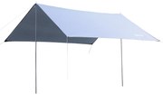 Outsunny Abrigo de Campismo Portátil Tenda de Campismo Impermeável com Proteção Solar 300x292 cm Branco | Aosom Portugal