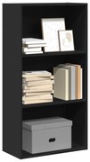 vidaXL Estante 60x30x114 cm derivados de madeira preto