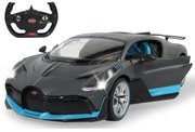 Carro Telecomandado Bugatti Divo 1:14 2,4GHz Door manual Cinzento