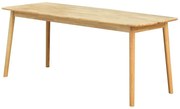 Mesa de Jantar SILVANIA – 180x75x73 cm – Madeira Natural