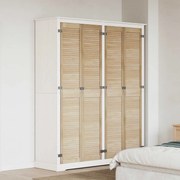 vidaXL Porta de Armário com porta 4 pcs Natural 201 x 2,1 x 39,5 cm
