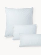 Fronha de almofada em flanela com riscas finas Javon