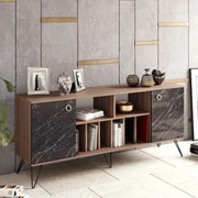 Console Lorenz – Walnut Black – 180x78,6x44,8 cm