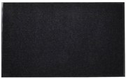 Tapete preto para porta em PVC 90 x 60 cm