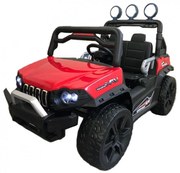 Carro elétrico para Crianças 2 Lugares UTV GUEPARD 12v TODOTERRENO 4X4 Vermelho