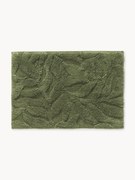 Tapete de banho antiderrapante com relevo Leaf