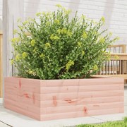 vidaXL Vaso/floreira de jardim 60x60x23 cm madeira de douglas maciça