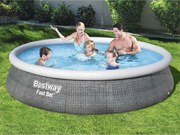 Bestway Conjunto piscina insuflável Fast Set com bomba 396x84 cm
