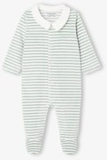 Pijama personalizável, em veludo, para recém-nascido cru