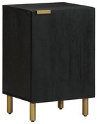 vidaXL Armário de casa de banho 38x33x58 cm deriv. de madeira preto