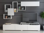 Móvel TV Amor – Branco – 210x30x35 cm