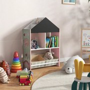 Estante Bunny Infantil - Rosa - Design Natura